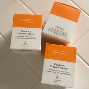 NWB Facetheory Vitamin C Cream Cleansers (3 boxes)